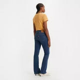 Levis  725™ High Rise Bootcut Jeans In Dark Indigo Blue