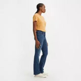 Levis  725™ High Rise Bootcut Jeans In Dark Indigo Blue