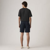 Levis's Chino Authentic Relaxed Lightweight Shorts Cadiz Plaid Navy Swatch Seersucker