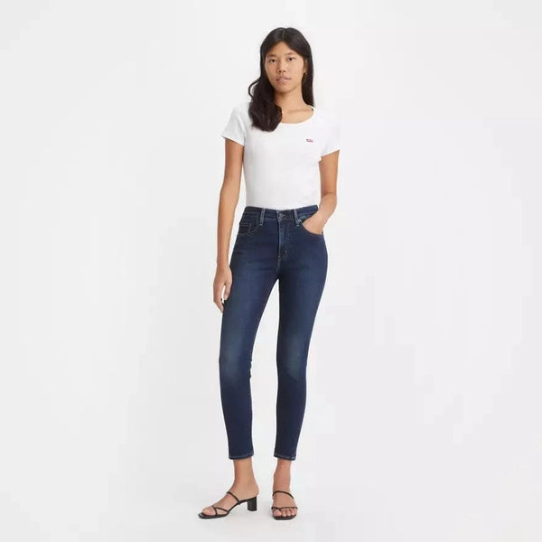 Levis Women's 721™ High Rise Skinny Jeans in Dark Indigo Worn Blue 30L