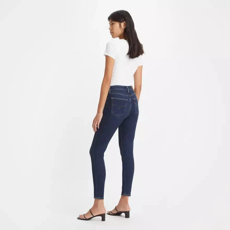 Levi's Women's 721 High Rise Skinny Jeans - Lapis Link Light Indigo, 24 Long, Stretch Denim - View #5