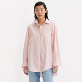 Levi's Nola Shirt Francis Stripe Chalk in Pink