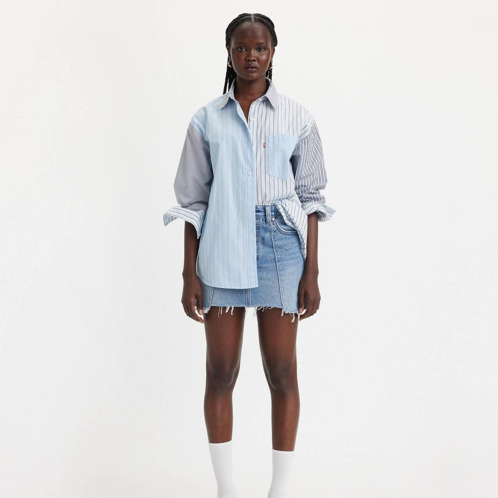 Levi's 501 denim remake skirt BLACK Levis | Women's Side 【公式通販】
