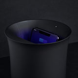 Lexon Oblio Wireless Charging Station + Uv Sanitiser Black