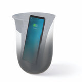 Lexon Oblio Wireless Charging Station + Uv Sanitiser Blue