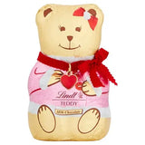 Lindt 1 x TEDDY Red OR Pink Jumper Milk Chocolate 200g - Assortment