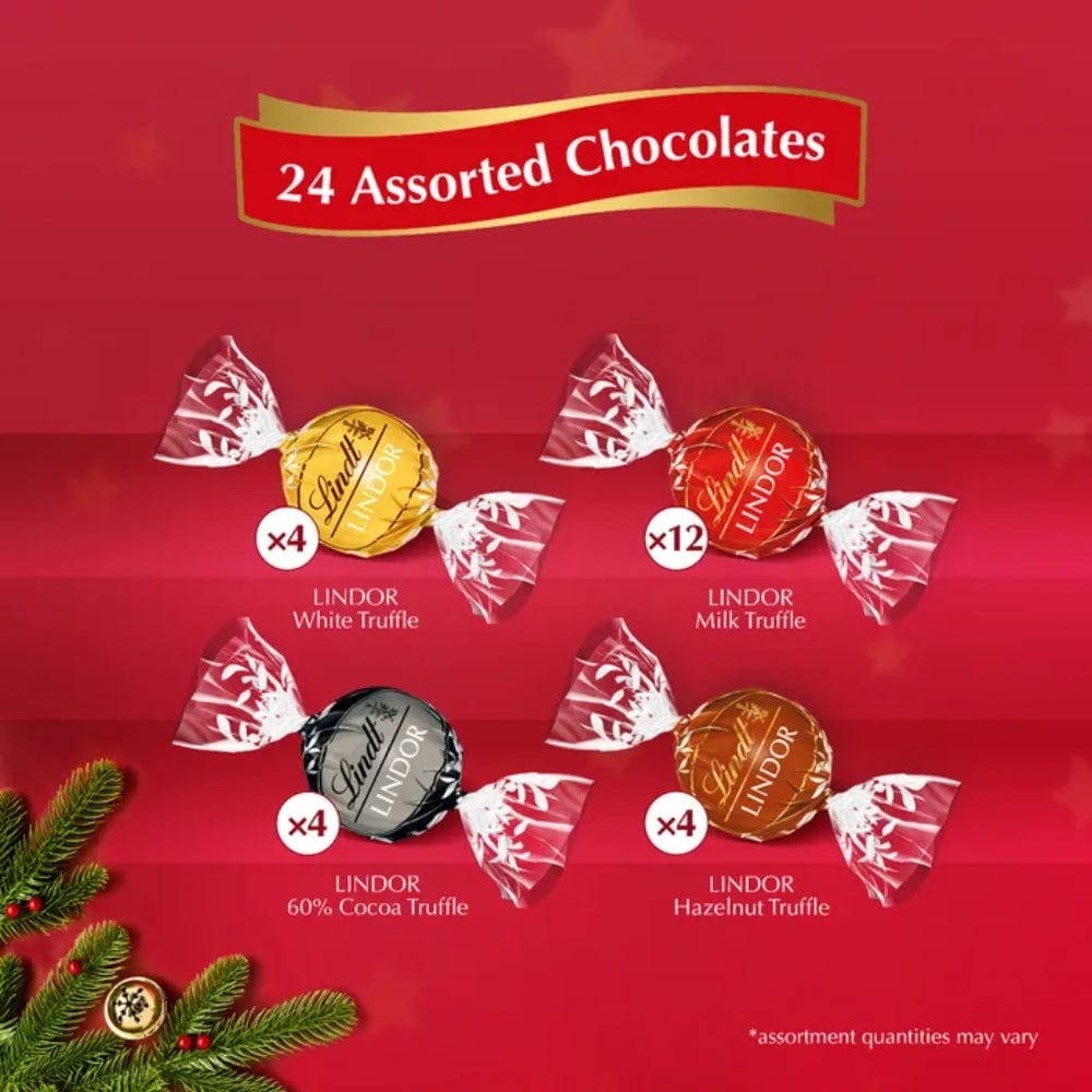Lindt LINDOR Gold Advent Calendar 233g