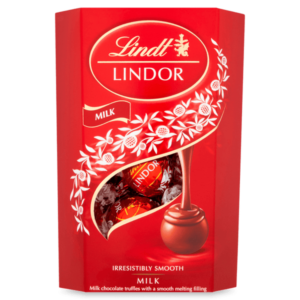 Lindt Lindor Milk Red 200g