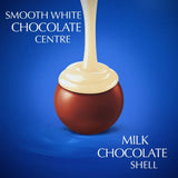 Lindt LINDOR Milk & White Chocolate Truffles 200g