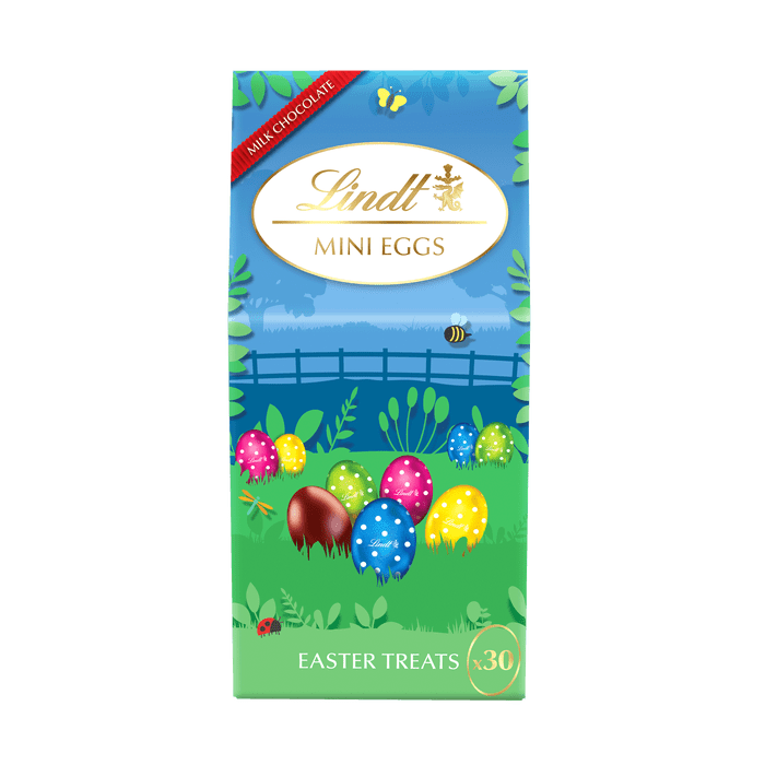 Lindt Mini Eggs Milk Chocolate Canister 177g