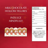 Lindt SANTA Milk Chocolate 5 Pack Perforation 50g