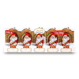 Lindt SANTA Milk Chocolate 5 Pack Perforation 50g