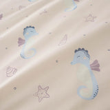 Little Bianca Seahorse Duvet Cover Set with Pillowcase