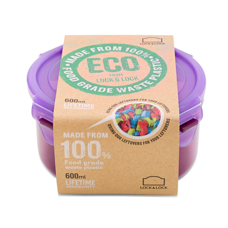 Lock & Lock Eco Round Container 600ml