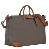 Longchamp Boxford XL Travel bag in Brown Recycled canvas