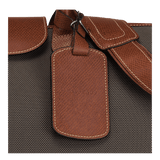 Longchamp Boxford XL Travel bag in Brown Recycled canvas