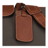 Longchamp Boxford Large Travel Bag In Recycled Canvas Brown