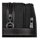 Longchamp Boxford Toiletry Case Recycled Canvas in Black