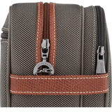 Longchamp Boxford Toiletry Case Recycled Canvas in Brown