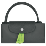 Longchamp Le Pliage Green S Handbag Recycled canvas In Graphite