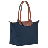 Longchamp Le Pliage Original L Tote Bag In Navy