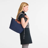 Longchamp Le Pliage Original M Tote bag Recycled canvas in Navy
