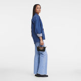 Longchamp Le Pliage Original Pouch with handle Recycled canvas In Back