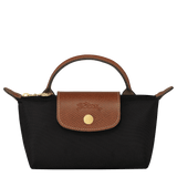 Longchamp Le Pliage Original Pouch with handle Recycled canvas In Back
