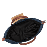 Longchamp Le Pliage Original Travel Bag Expandable Recycled Canvas in Navy