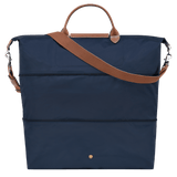 Longchamp Le Pliage Original Travel Bag Expandable Recycled Canvas in Navy