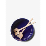 LSA Collective Salad Bowl & Ash Servers dia:26cm In Cobalt