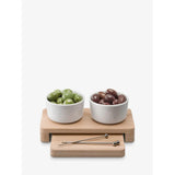 LSA Collective Serving Set L19.5cm In White