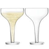 LSA International Epoque Champagne Saucer Set 150ml