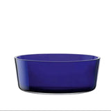 LSA Collective Glass Bowl Dia:30cm In Cobalt