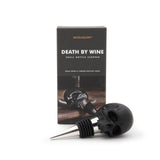 Luckies of London Death by Wine Skull Bottle Stop