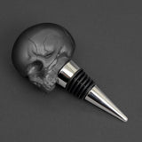 Luckies of London Death by Wine Skull Bottle Stop