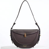 Luella Grey Angelina Multiway Shoulder Saddle Bag In Chocolate