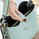 Luella Grey Andrea Hobo Tote In Spearmint Green