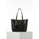 Luella Grey Cindy Casual Tote With Laptop Pouch In Black