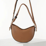 Luella Grey Cora Saddle Crossbody in Camel