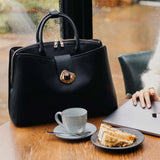 Luella Grey Cristobel Laptop Tote in Black