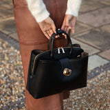 Luella Grey Cristobel Laptop Tote in Black