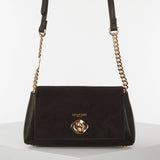 Luella Grey Delilah Black Turnlock Evening Bag