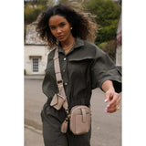Luella Grey Elise Mushroom Portrait Crossbody In Mushroom