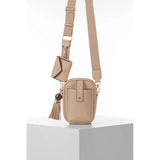 Luella Grey Elise Mushroom Portrait Crossbody In Mushroom