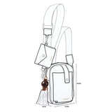 Luella Grey Elise Portrait Camera Crossbody In Black