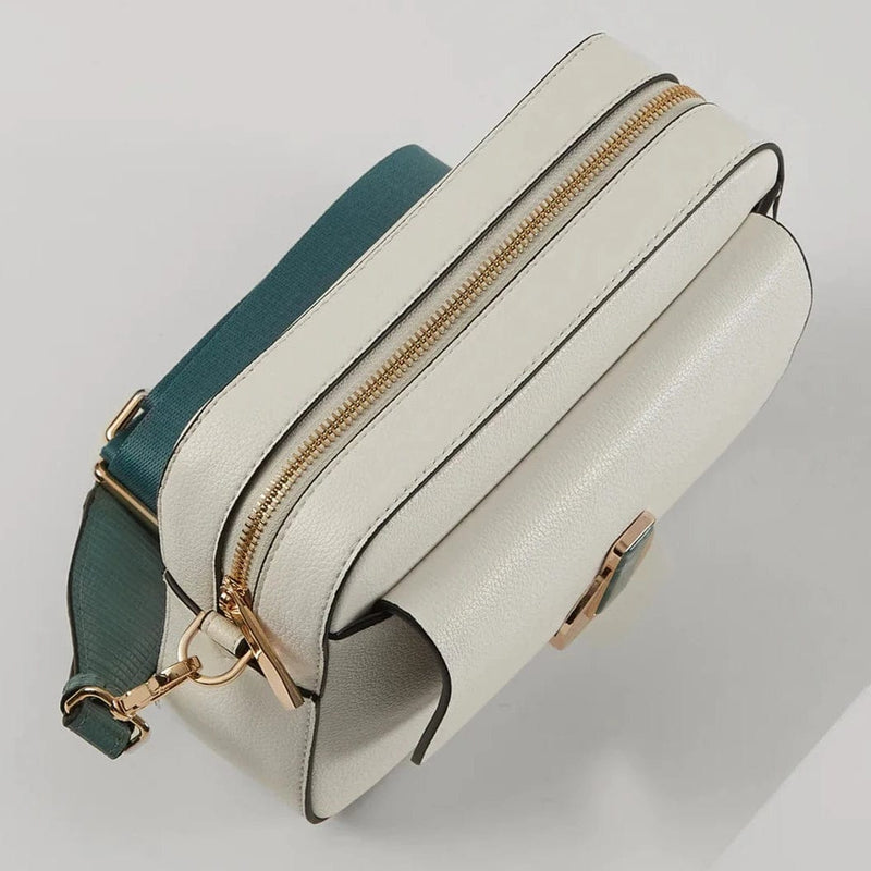 Luella Grey Elsa Crossbody Camera Bag White – Elys Wimbledon