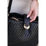 Luella Grey Flora Weave Hobo In Black