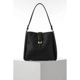 Luella Grey Flora Weave Hobo In Black