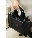 Luella Grey Giselle Laptop Tote In Black